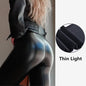 Pantalones Oscuros del Poder  – Tiro Alto para Todas las Tallas