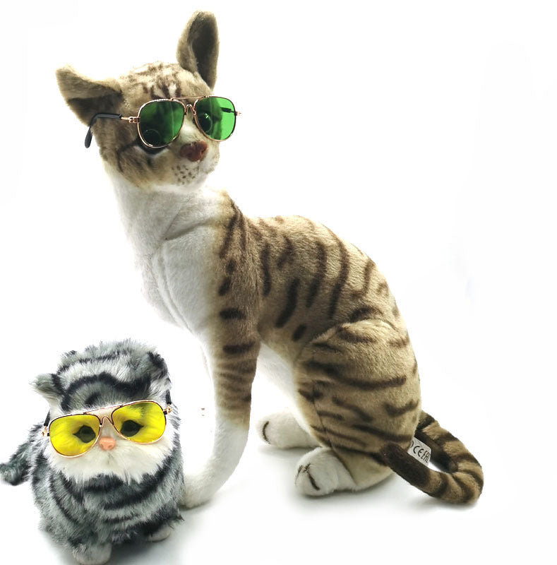 Gafas Mini Hip Hop para Mascotas | Lentes de Resina y Marco Metálico ✨