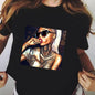 Remera Negra Manga Corta | Talles Para Todas