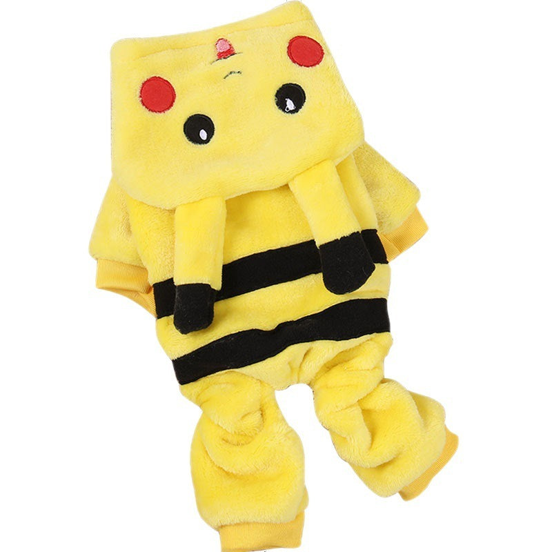 ⚡ Disfraz de Pikachu para Mascotas