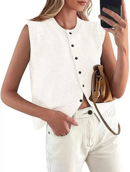 ✨ Chaleco Sin Mangas Tejido 3D | Estilo Street Hipster en Tendencia
