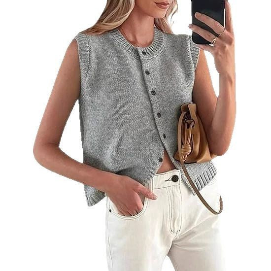 ✨ Chaleco Sin Mangas Tejido 3D | Estilo Street Hipster en Tendencia