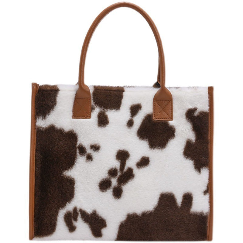 Bolso Commuter Estilo Coreano - Leopardo Chic y Mucho Espacio