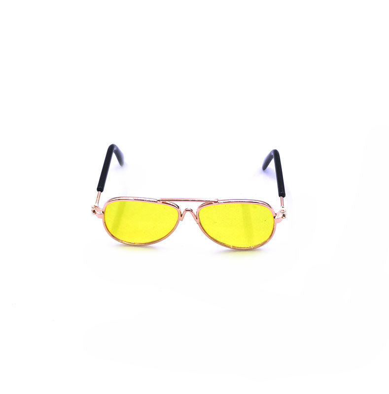 Gafas Mini Hip Hop para Mascotas | Lentes de Resina y Marco Metálico ✨