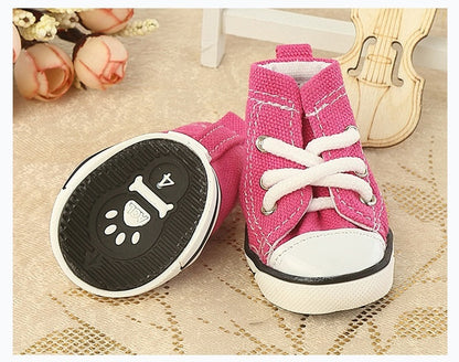 Zapatillitas “PatiStar” – Denim Cool para Perris y Gatis con Estilo ✨