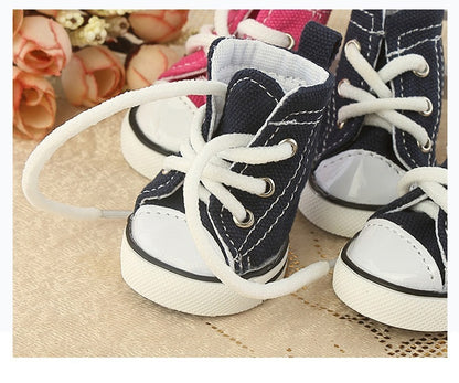Zapatillitas “PatiStar” – Denim Cool para Perris y Gatis con Estilo ✨