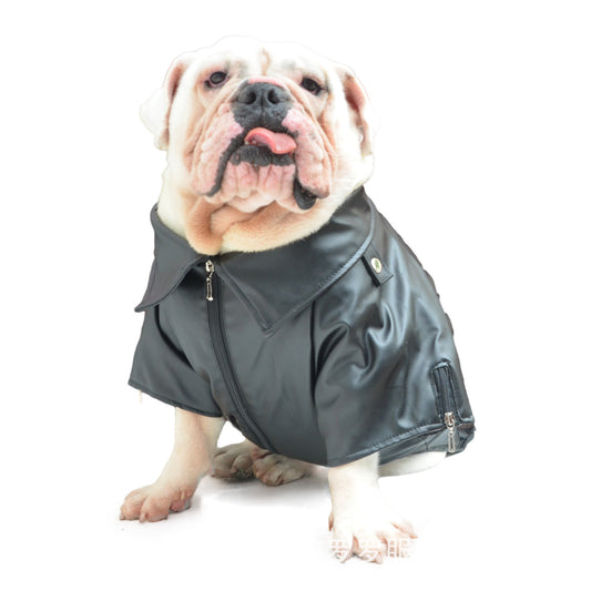 Campera de cuero - Perritos Grandes☠️⚫