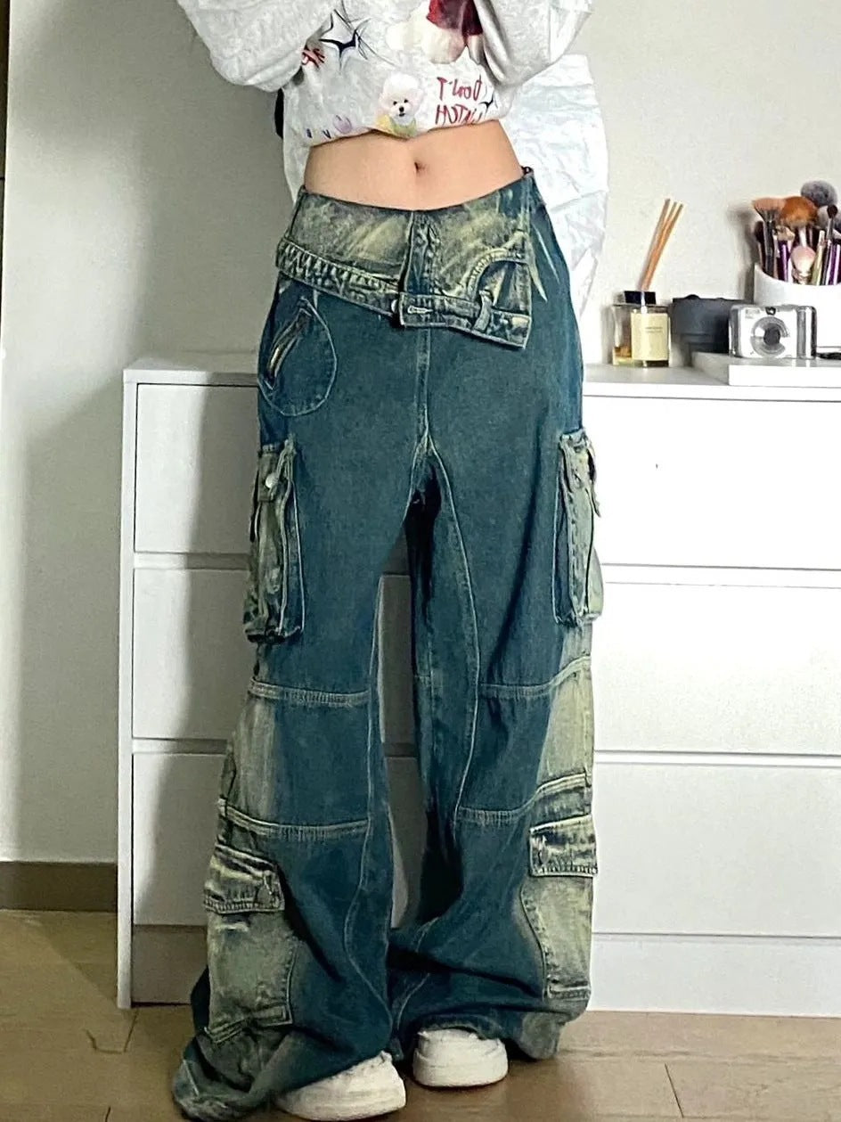 Jeans Cargo Retro Épicos  – Talle para Todas