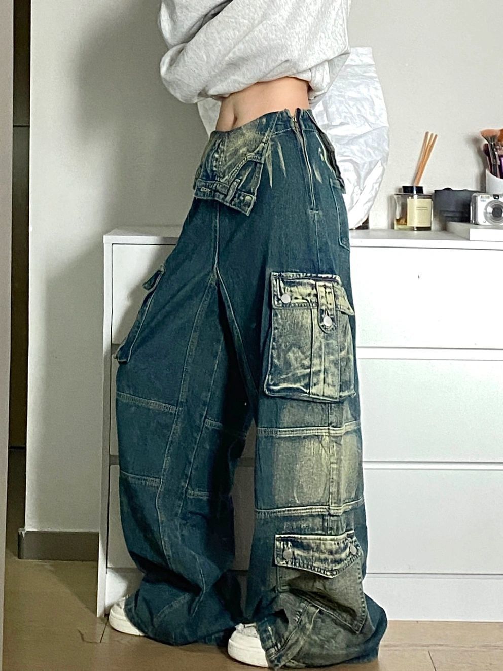 Jeans Cargo Retro Épicos  – Talle para Todas
