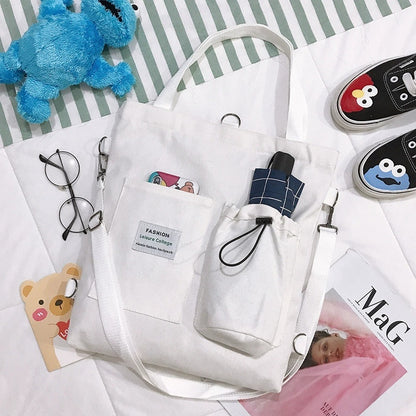Mochila Harajuku Multiuso - Estilo Preppy con Toda la Onda