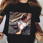 Remera Negra Manga Corta | Talles Para Todas